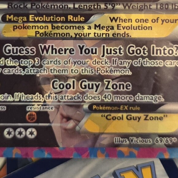 Cool Guy Zone Pokemon Card - Meme - Picture 4 of 8